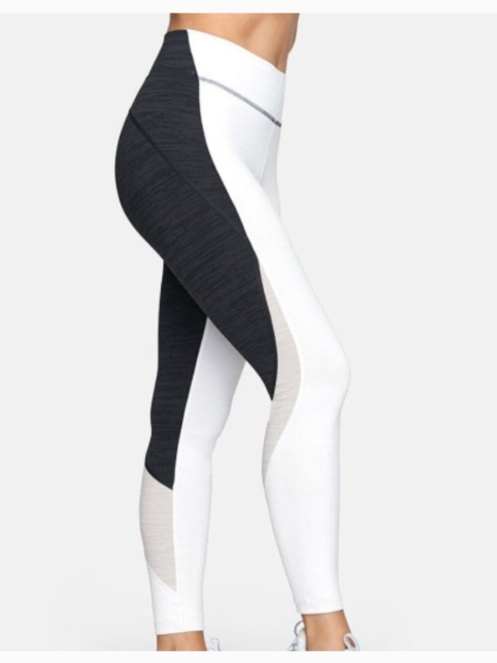 Outdoor Voices TechSweat 7/8 Zoom Leggings Cloud/Night/Coyote L - Picture 2 of 7